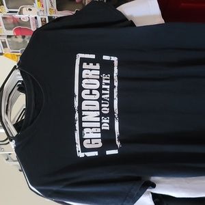 Rare French Grindcore Band Department of Correction Shirt Med.